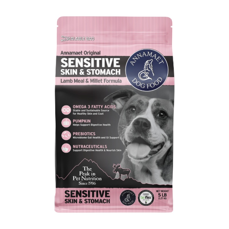 Annamaet Original Grain-Inclusive Sensitive Skin & Stomach Formula Dry Dog Food