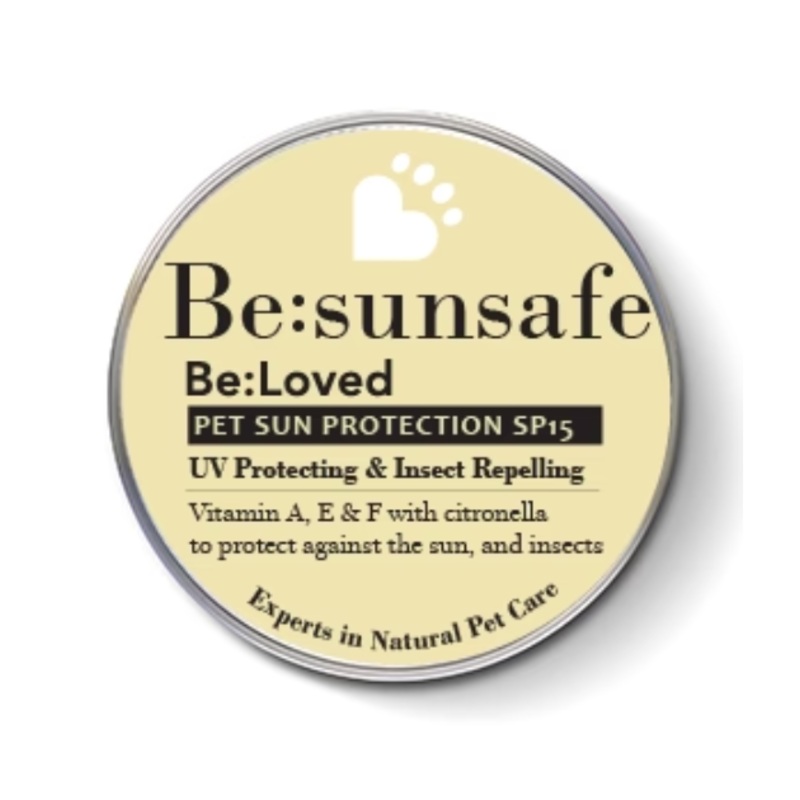 Be:Loved Be:Sunsafe Pet Paw & Nose Balm (UV Protecting & Insect Repelling)
