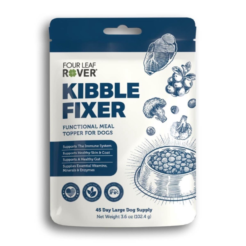 Four Leaf Rover Kibble Fixer Functional Meal Topper for Dogs
