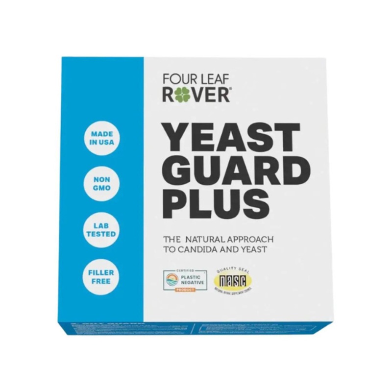 Four Leaf Rover Yeast Guard Plus (3 Step Yeast Support Bundle) Supplements for Dogs