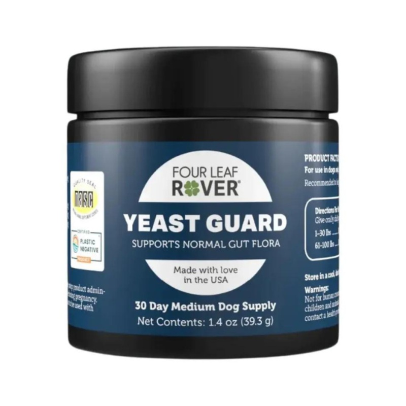 Four Leaf Rover Yeast Guard Supplements for Dogs