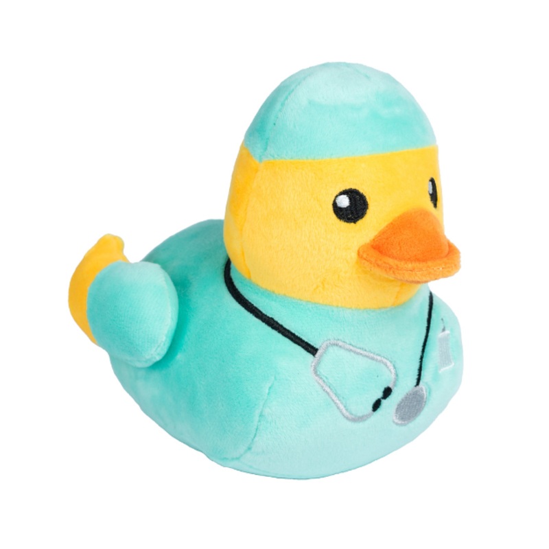 FuzzYard Squeaky Plush Dog Toy (Ducktor)