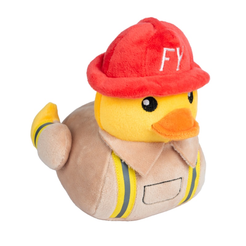 FuzzYard Squeaky Plush Dog Toy (Firequacker)