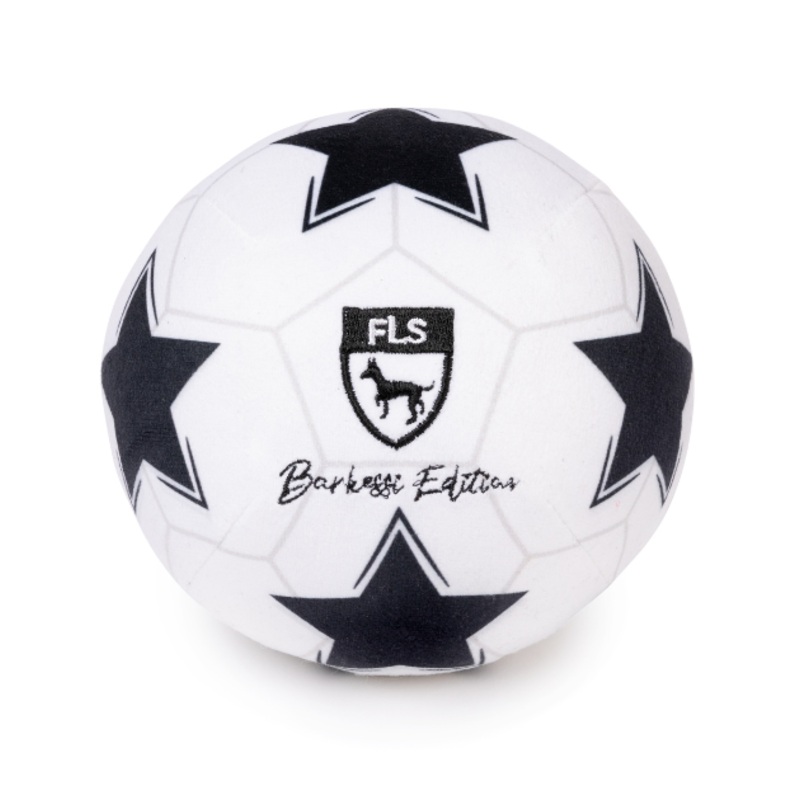 FuzzYard Squeaky Plush Dog Toy (Soccer Ball)