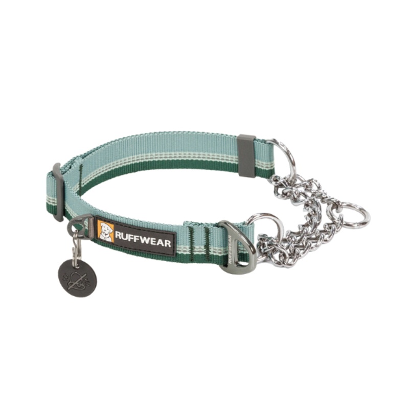 Ruffwear Chain Reaction Dog Collar (River Rock Green)
