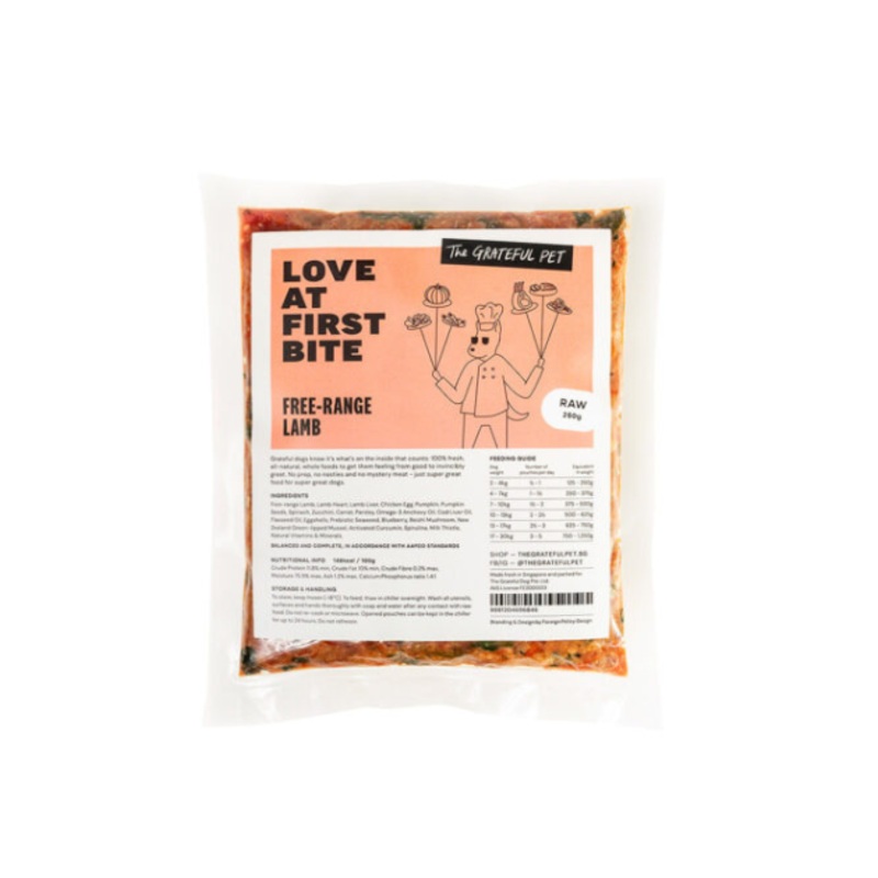 TRY & BUY: The Grateful Pet Raw Dog Food (Free-Range Lamb)
