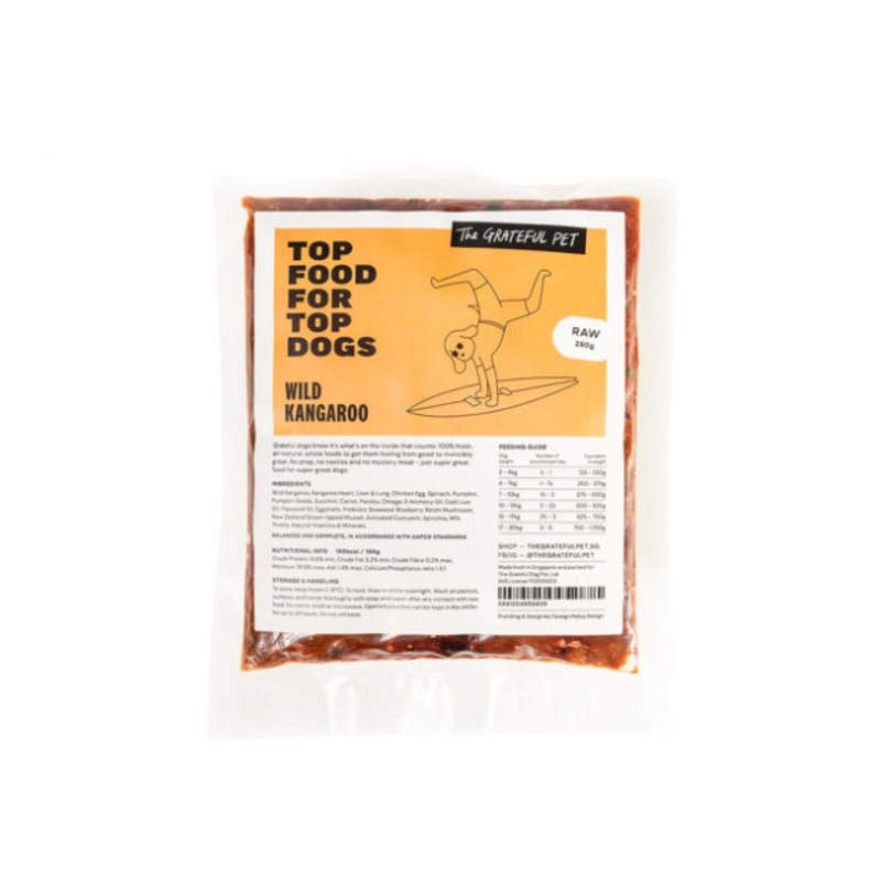 TRY & BUY: The Grateful Pet Raw Dog Food (Wild Kangaroo)