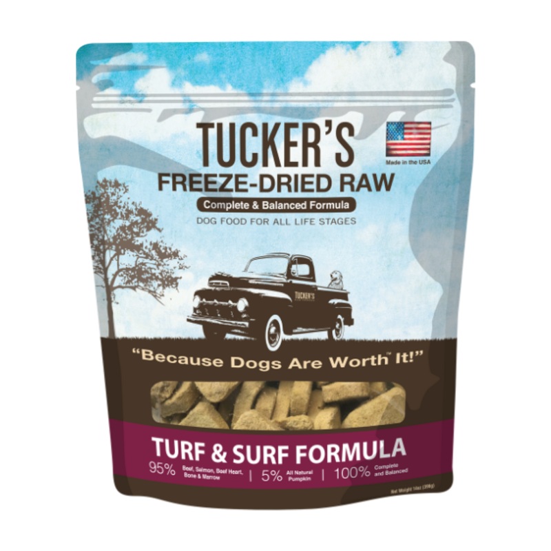 TRY & BUY: Tucker's Complete & Balanced Freeze-Dried Raw Dog Food (Turf & Surf)