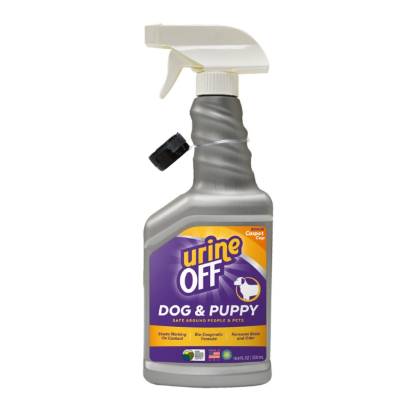 Urine Off Bio-Enzymatic Stain & Odor Remover Spray For Dogs & Puppies