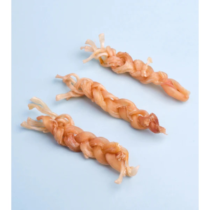 WildChow Air Dried Dog Chews (Pork Tendon Braids)