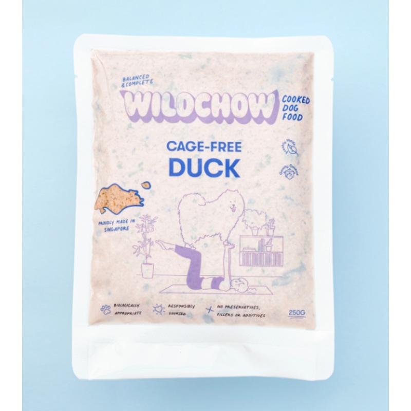 WildChow Cooked Dog Food (Duck)