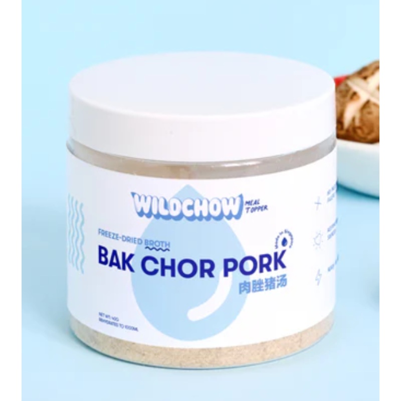 WildChow Freeze-Dried Bone Broth Powder (Bak Chor Pork)