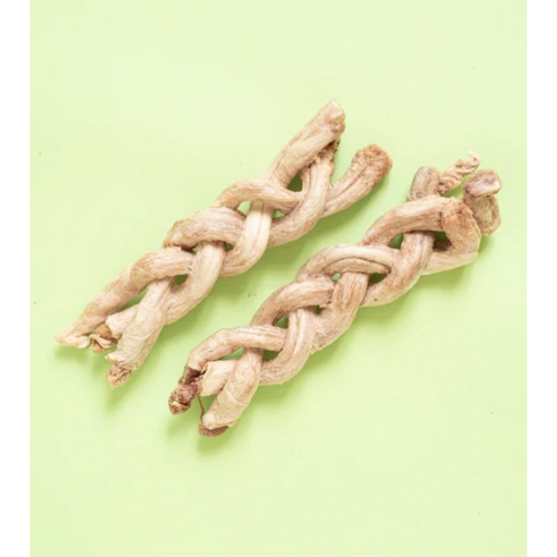 WildChow Freeze Dried Dog Chews (Lamb Pizzle Braid)