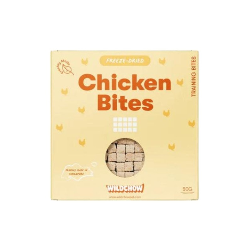 WildChow Freeze Dried Dog Treats (Chicken Training Bites)