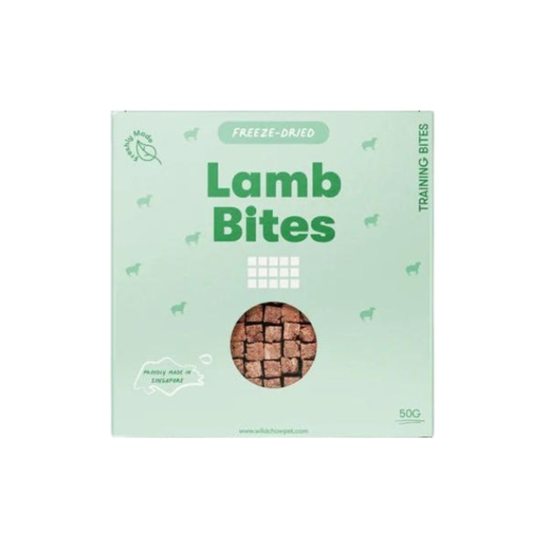 WildChow Freeze Dried Dog Treats (Lamb Training Bites)