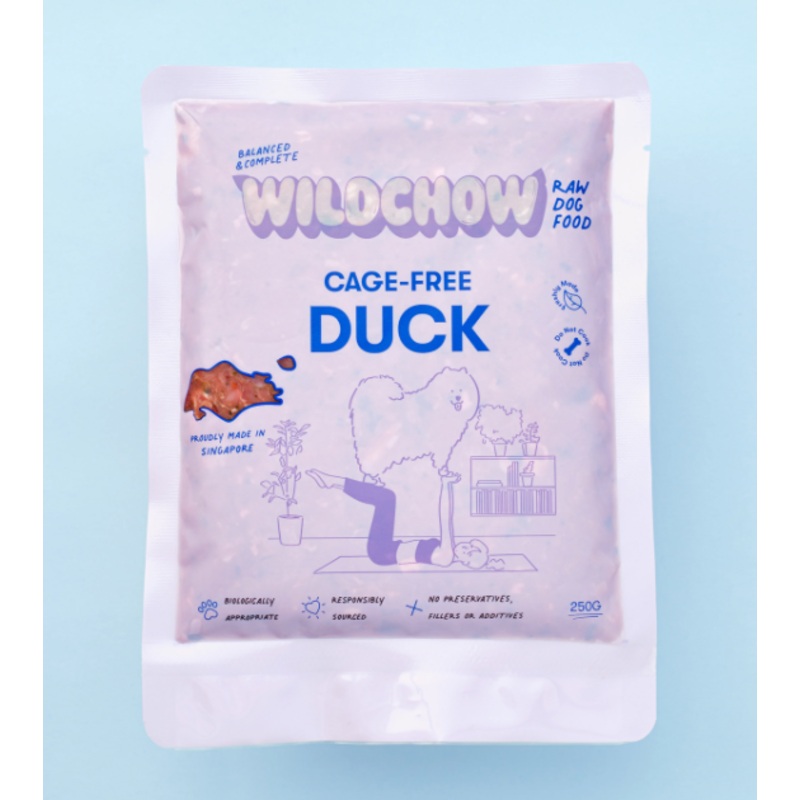WildChow Raw Dog Food (Duck)