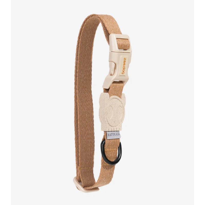 Zee.Dog Naturals Collection Dog Collar (Dune)