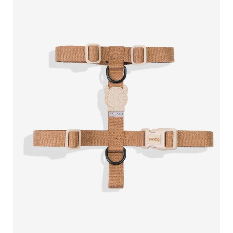 Zee.Dog Naturals Collection Dog H-Harness (Dune)