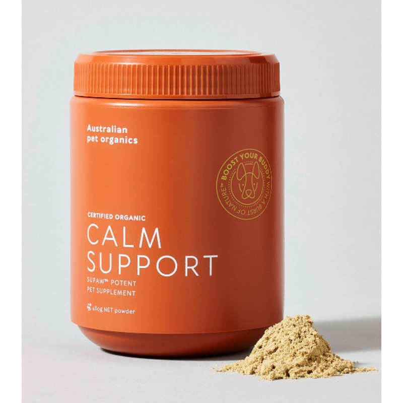 Australian pet organics (Calm Support) Certified Organic Supplements for Dogs