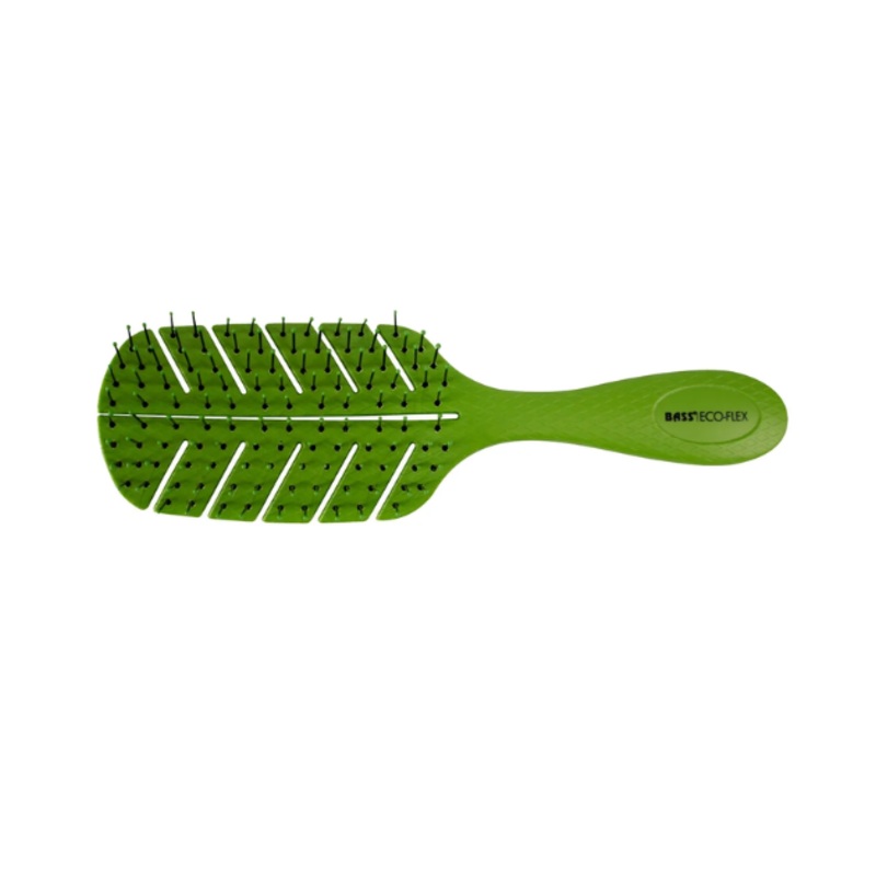 Bass BIO-FLEX Detangling Pet Hair Brush (Pink, Purple, Green or Teal)