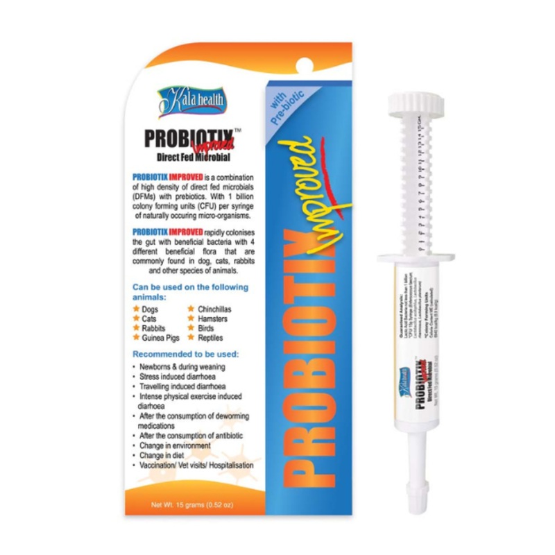 Kala Health PROBIOTIX IMPROVED Supplement for Dogs and Cats