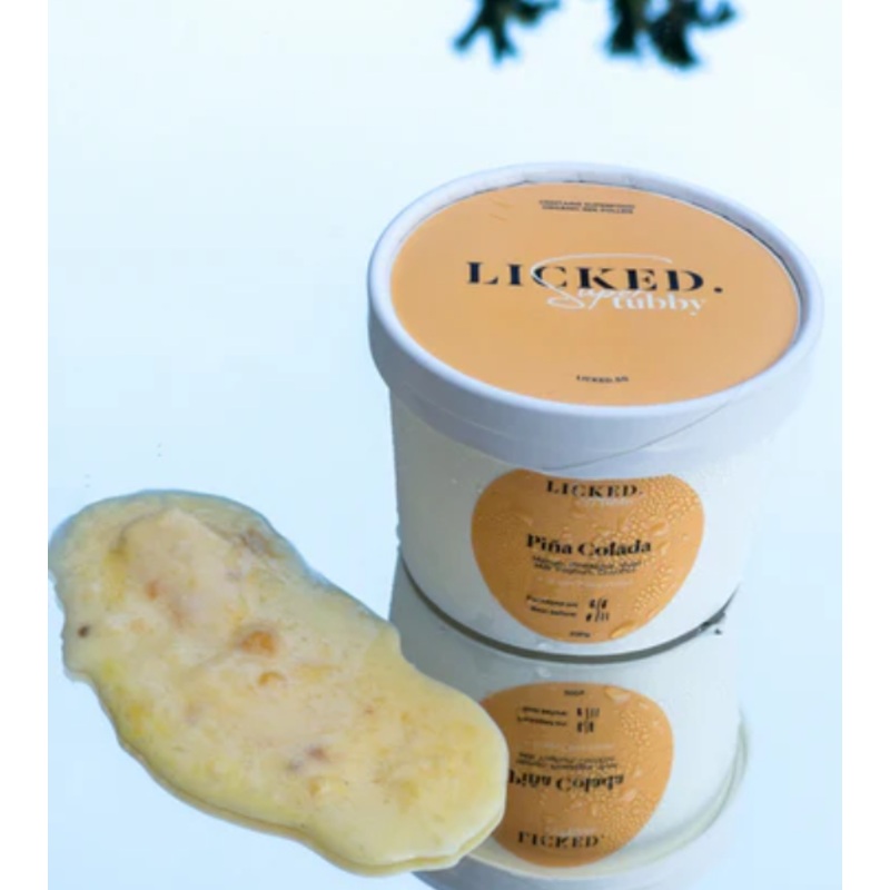 Licked Super Tubby Froyo Frozen Dog Treats (Pina Colada)