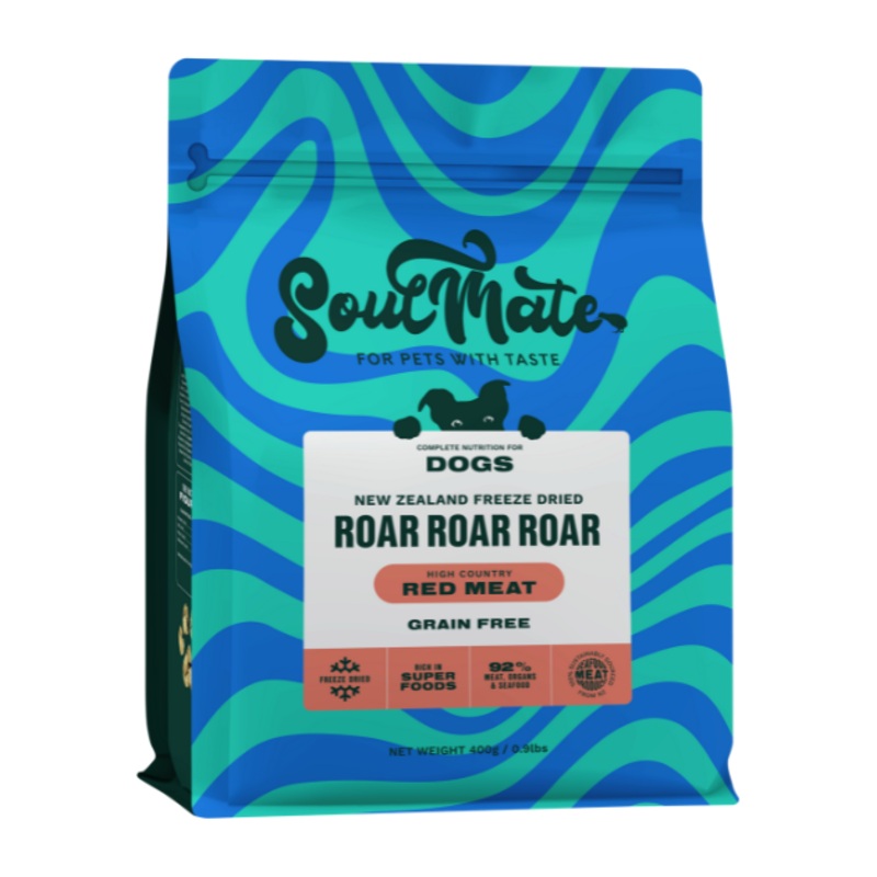 SoulMate ROAR ROAR ROAR Grain Free Freeze Dried Dog Food (High Country Red Meat)