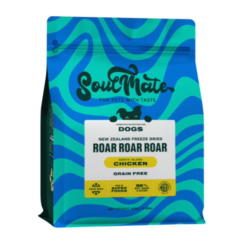 SoulMate ROAR ROAR ROAR Grain Free Freeze Dried Dog Food (North Island Chicken)