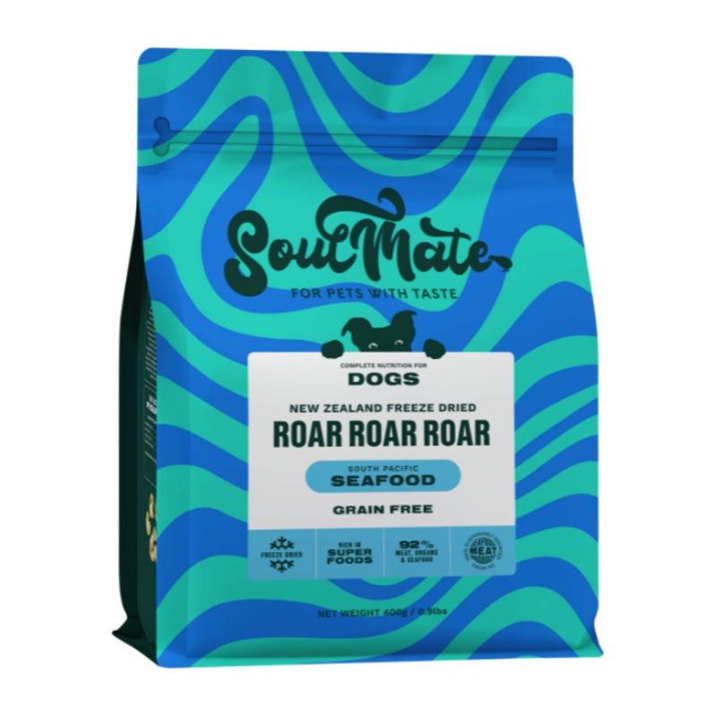 SoulMate ROAR ROAR ROAR Grain Free Freeze Dried Dog Food (South Pacific Seafood)