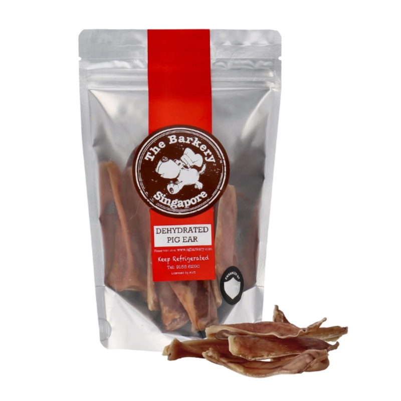 The Barkery Dehydrated Pig Ear Dog Treats