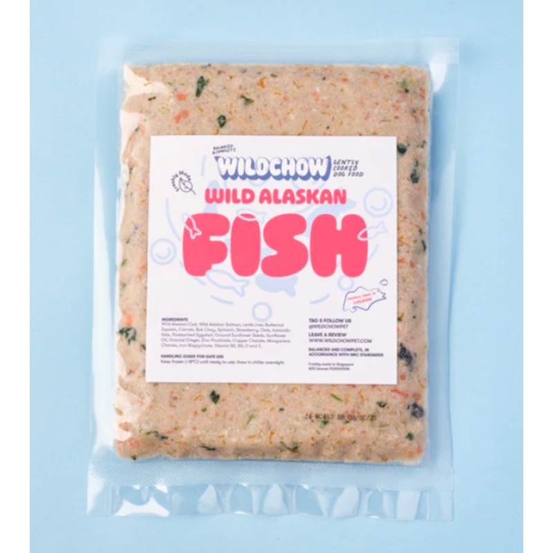 WildChow Cooked Dog Food (Wild Alaskan Fish)