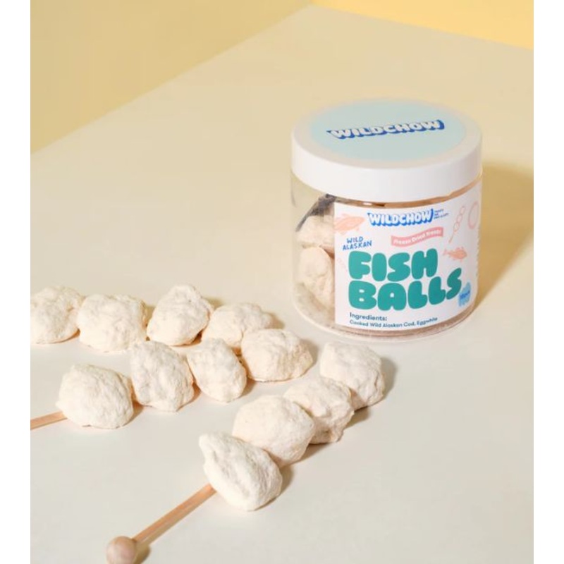 WildChow Freeze Dried Crunchy Fish Balls Dog Treats