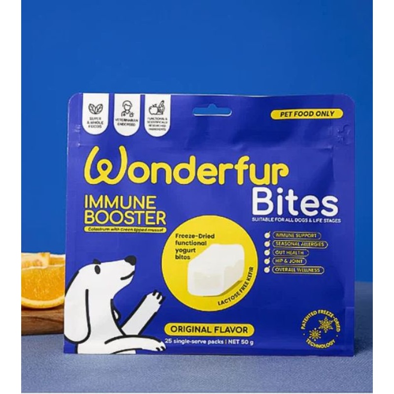 Wonderfur Bites Freeze Dried Kefir Dog Treats (Immune Booster)