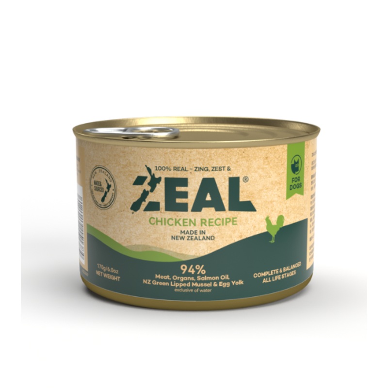 Zeal Grain Free Wet Dog Food (Chicken Recipe)