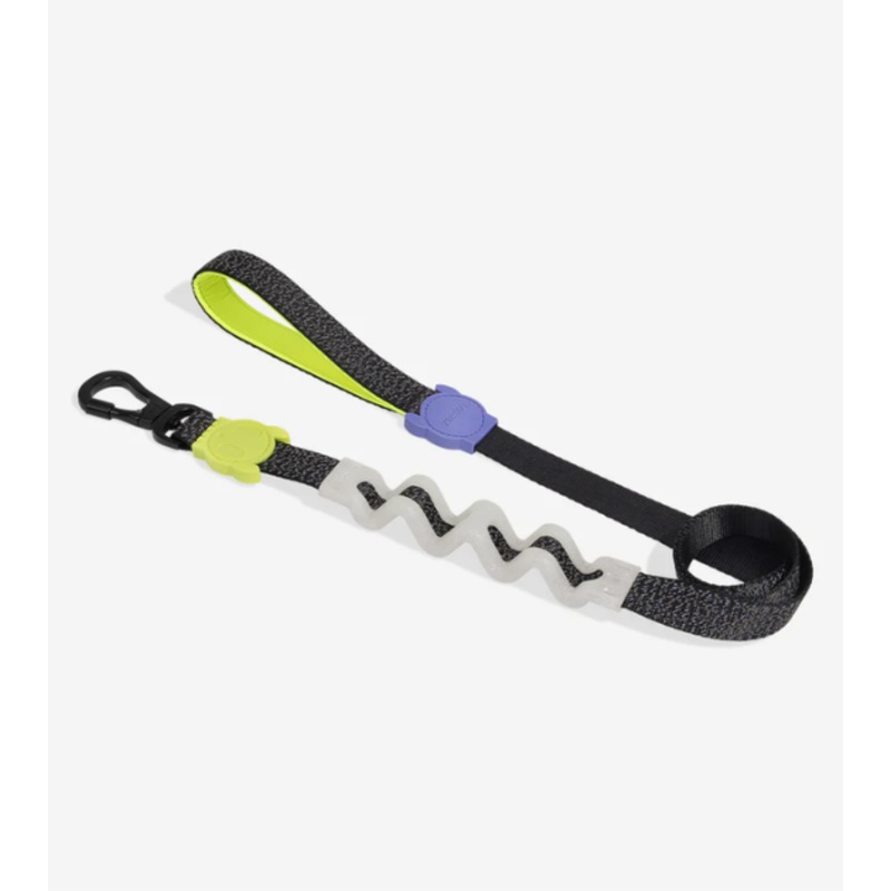 Zee.Dog Reflective Shock-Absorbing Dog Ruff Leash (NOX)