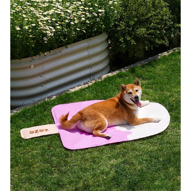ZEZE Cooling Mat For Cats & Dogs (Strawberry Popsicle)