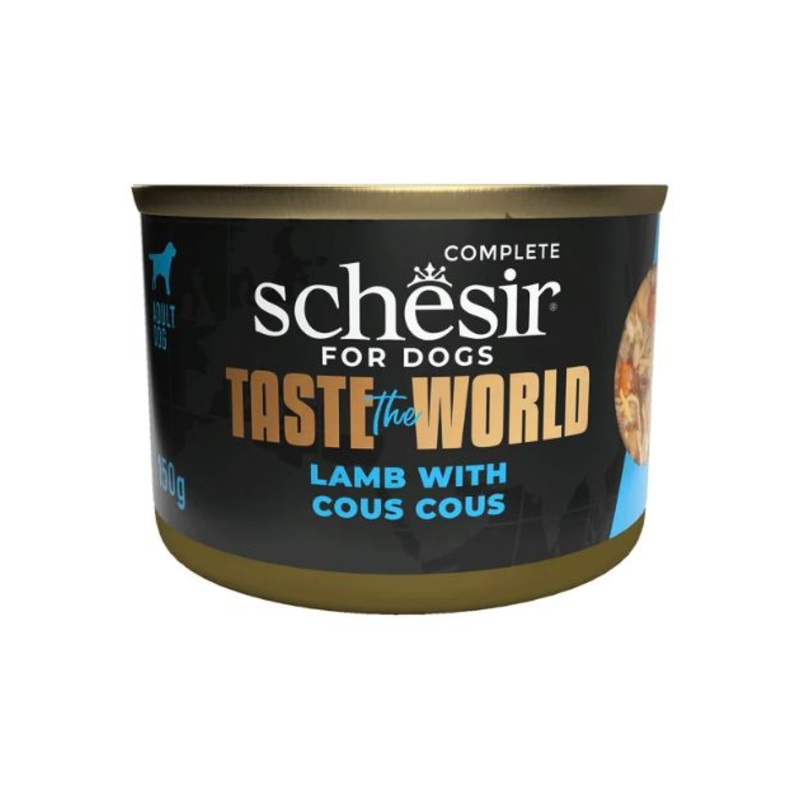 $3.60 ONLY [PWP SPECIAL]: Schesir Taste The World Wet Dog Food (Lamb With Cous Cous)