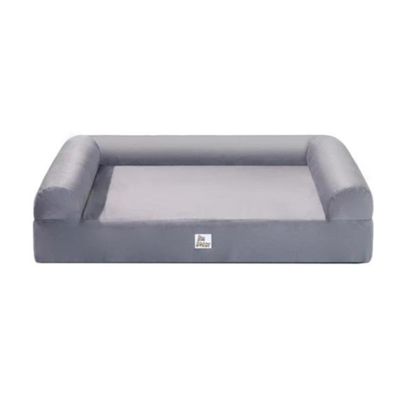 Big Borky Washable Dog Bedsheet - Headrest Version (Cloudy Gray)