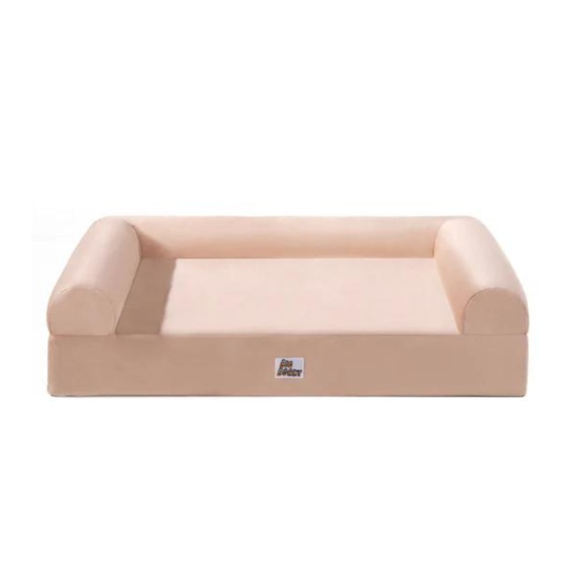 Big Borky Washable Dog Bedsheet - Headrest Version (Powder Pink)