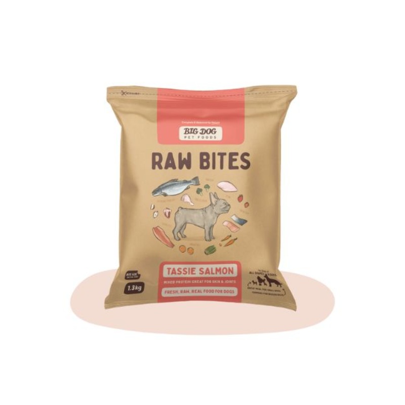Big Dog Barf Raw Dog Food (Salmon Raw Bites)