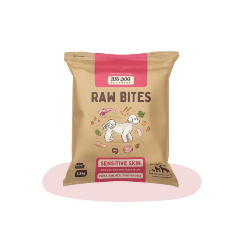 Big Dog Barf Raw Dog Food (Sensitive Skin Raw Bites)