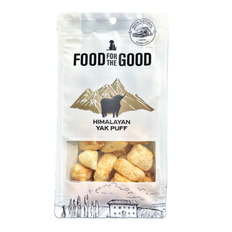 Food For The Good Cat & Dog Treats (Himalayan Yak Puff)