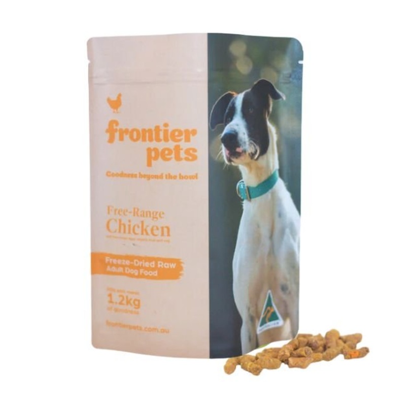 Frontier Pets Freeze Dried Raw Dog Food (Free-Range Chicken)