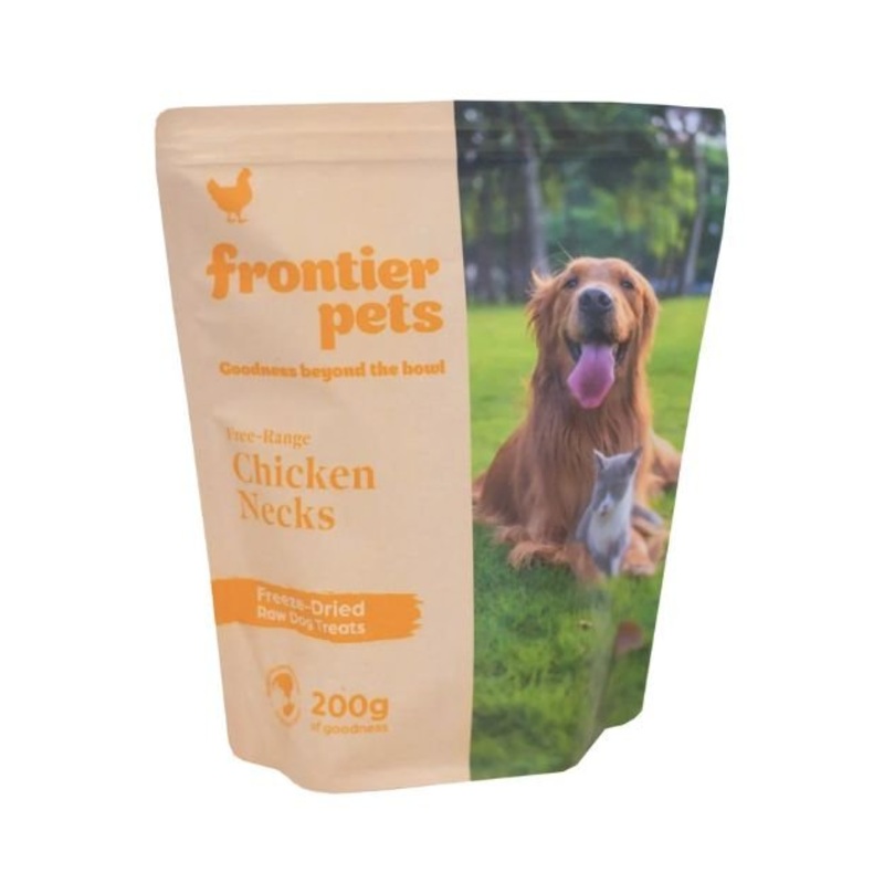 Frontier Pets Freeze Dried Raw Dog Treats (Chicken Necks)