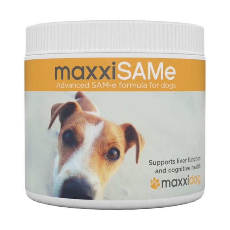 Maxxipaws MaxxiSAMe (Liver, Joint & Cognitive Health) Supplements for Dogs