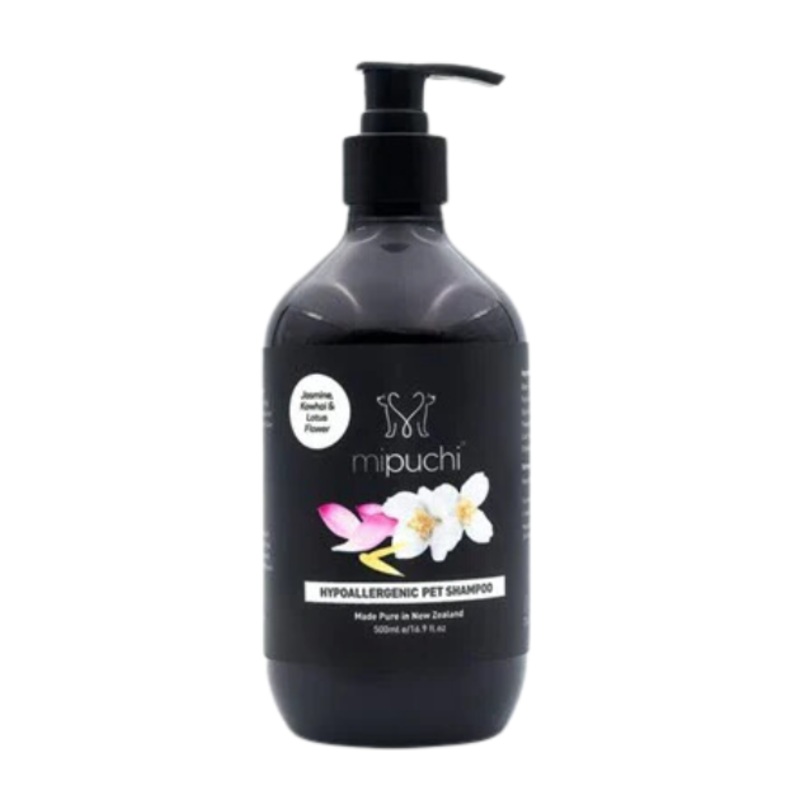 Mipuchi Hypoallergenic Pet Shampoo (Jasmine, Kowhai & Lotus Flower)