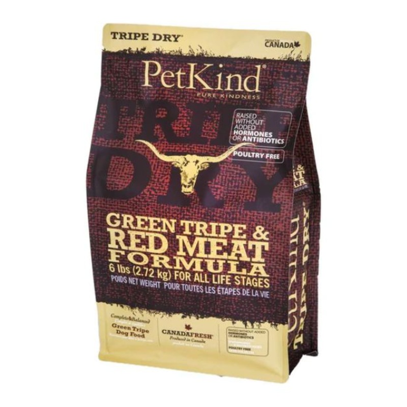 PetKind Grain Free Dry Dog Food (Green Tripe & Red Meat)