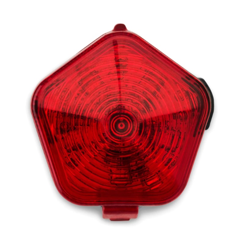 Ruffwear Audible Beacon Waterproof Rechargeable LED Safety Light (Red Currant)