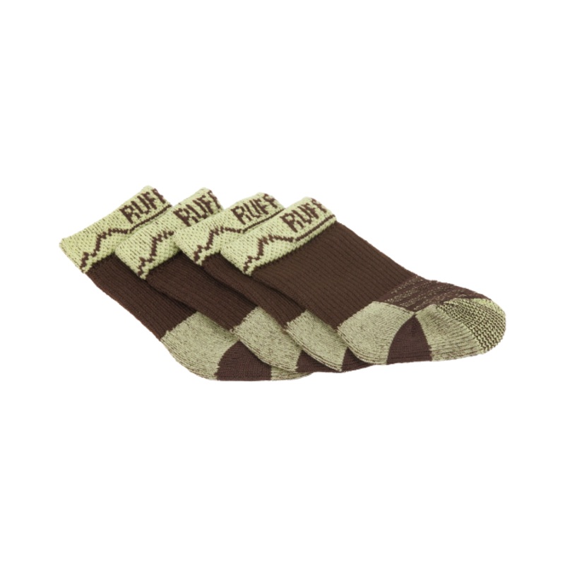 Ruffwear Bark'n Boot Quick Dry Dog Socks (Earth Brown)