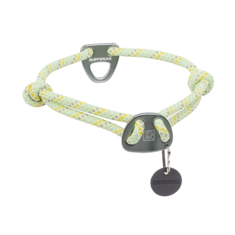 Ruffwear Knot-a-Collar Reflective Rope Dog Collar (Moss Green)